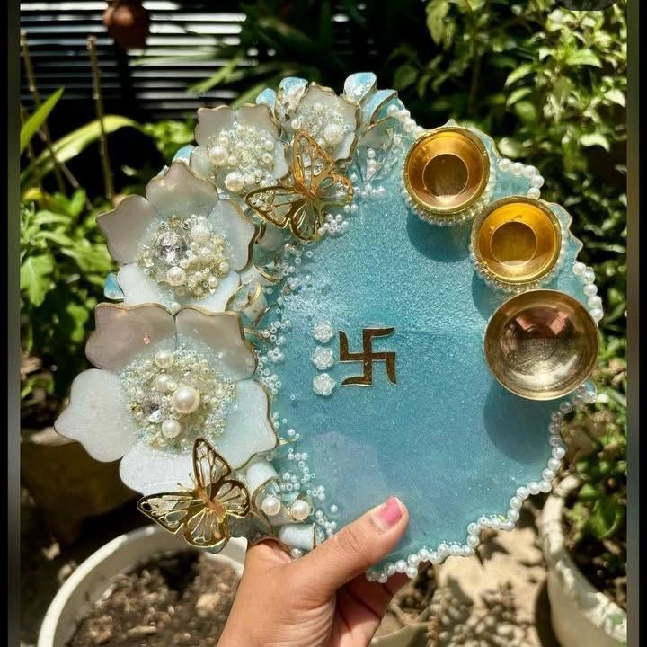 Pooja platter/ Pooja thali kit & tutorial
