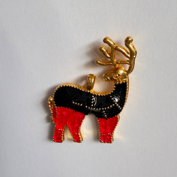 Kundan rakhi charm deer