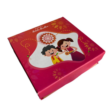 Big Rakhi hamper box 009