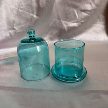 Blue Glass bell jar