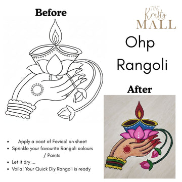 Diy insert sheet rangoli D