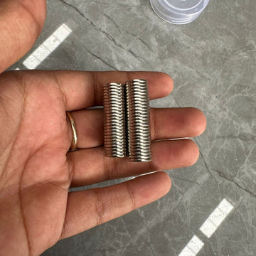 Round steel magnet 100 pcs