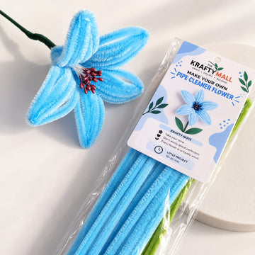Pipe cleaner flower kit 01