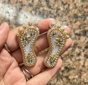 Charan paduka/ pagla diwali cutout D