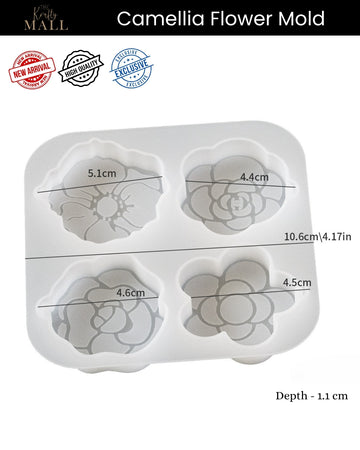 Camellia flower mould