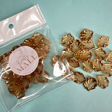 Artificial Flower petal gold 002