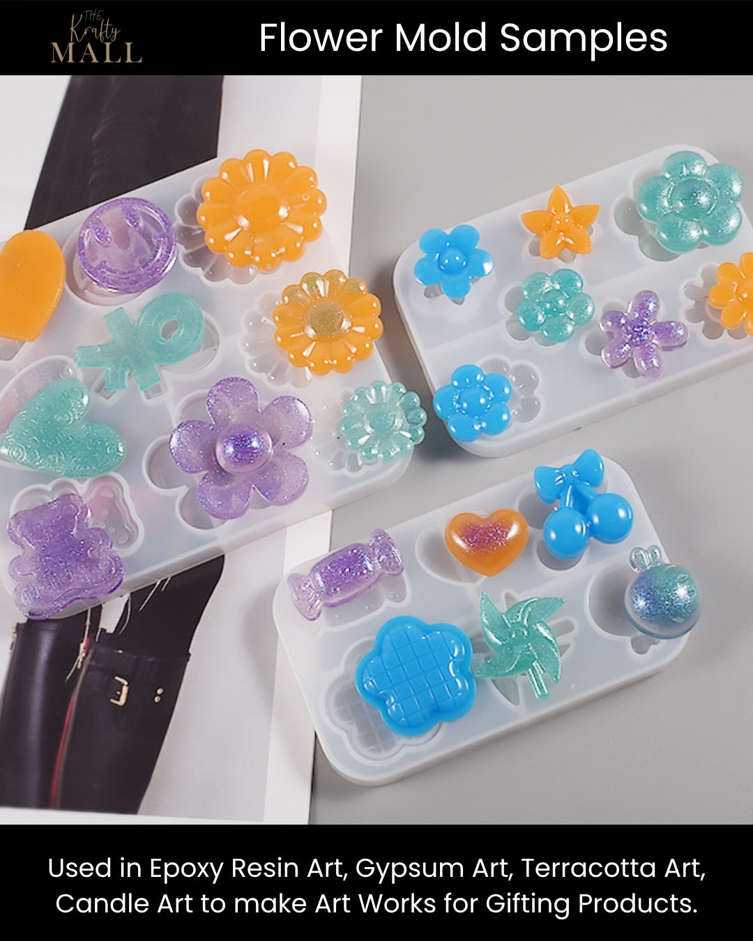 Bloom flower mould