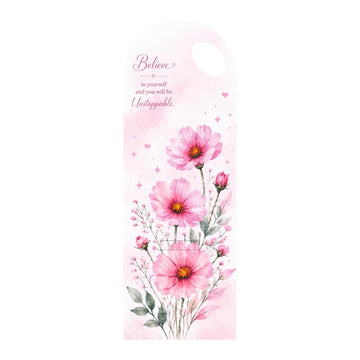Pink Floral Bouquet Flower Card