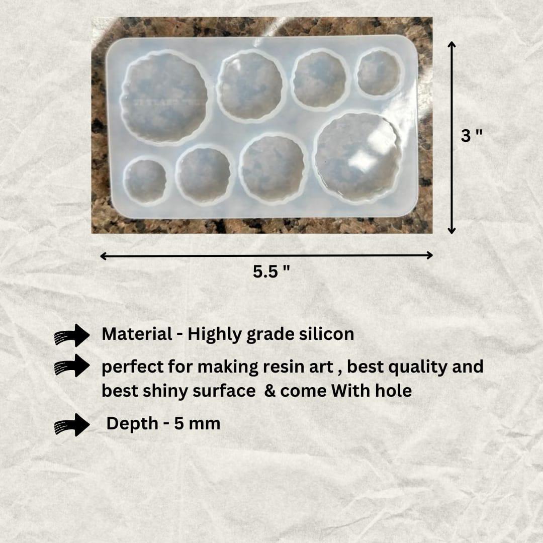 8 in 1 agate mould