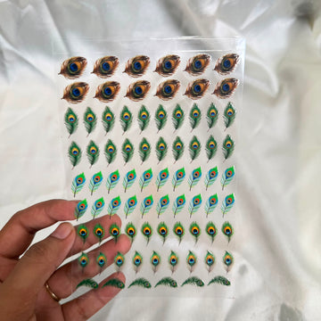 Morpankh peel off sticker sheet A6 003