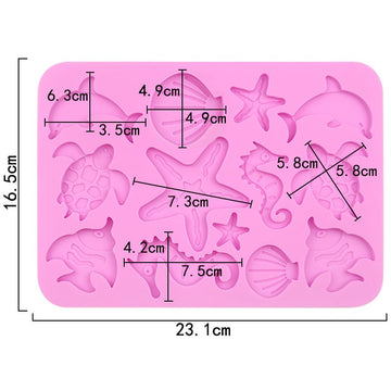 13 cavity Ocean mould