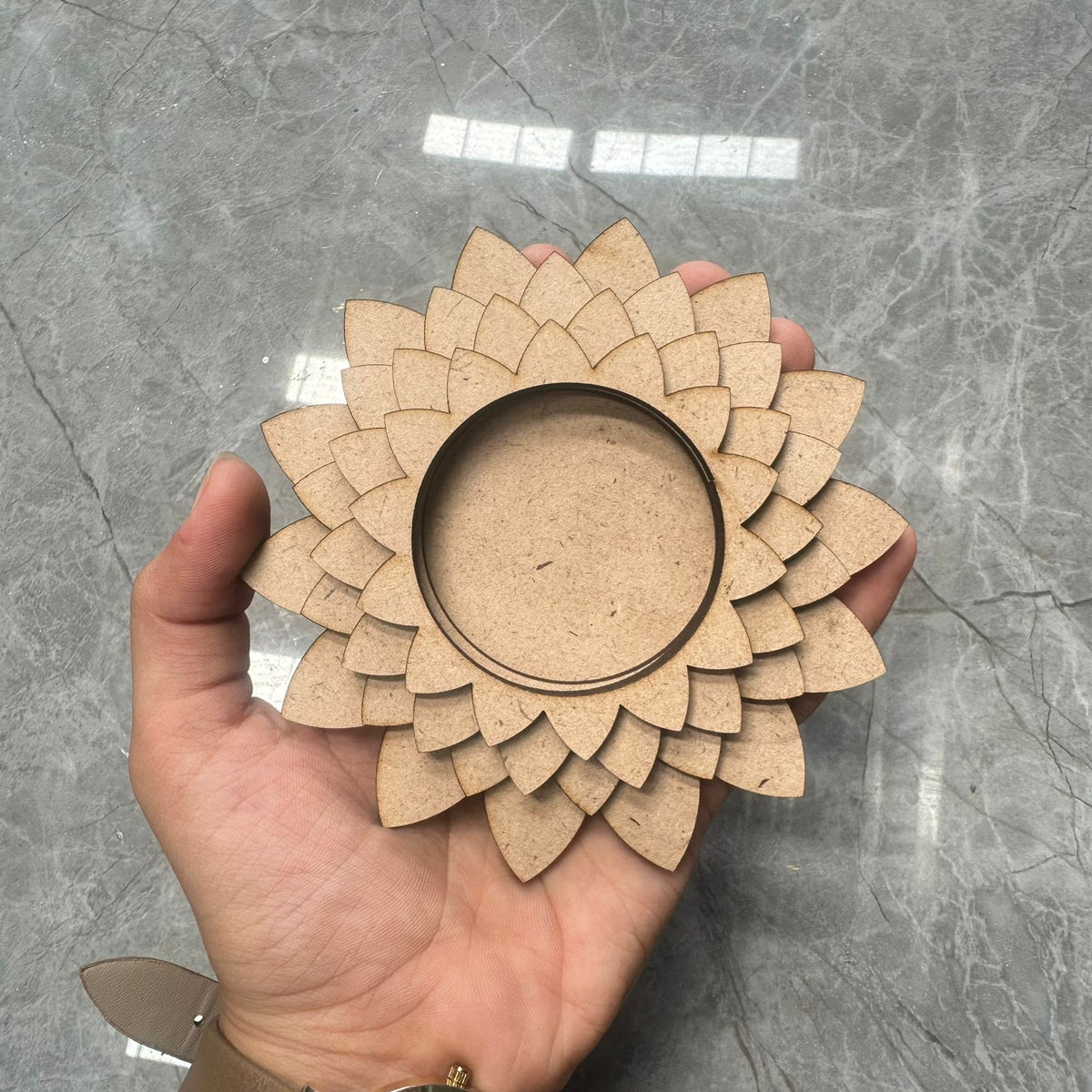 Mdf Tea Light Mdf tea light 002