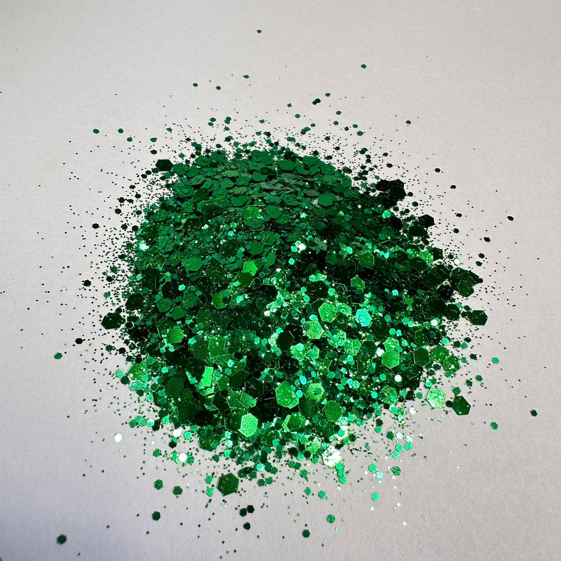 Dusty chunks glitter