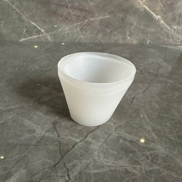 Wave shape bowl candle mould