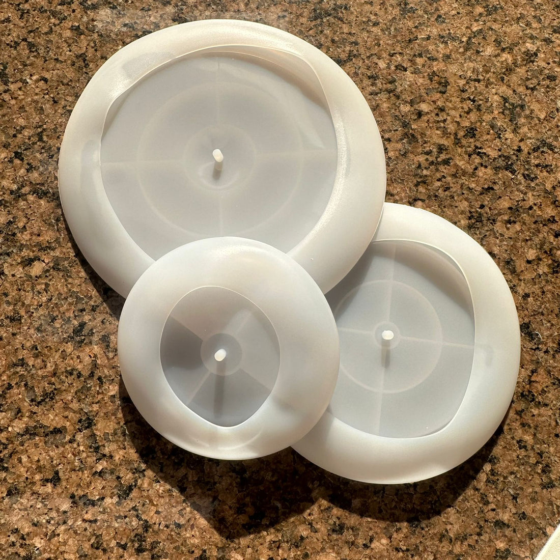 Plate mould set of 3