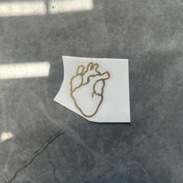 Heart sticker