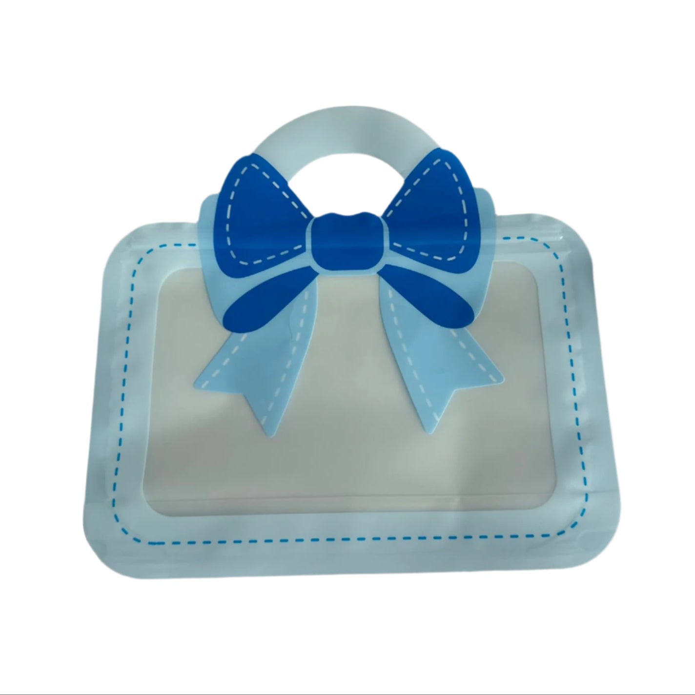 Rakhi hamper bag bow blue