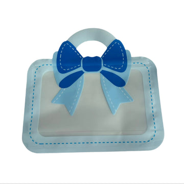 Rakhi hamper bag bow blue