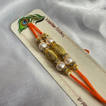 Ready Rakhi thread orange
