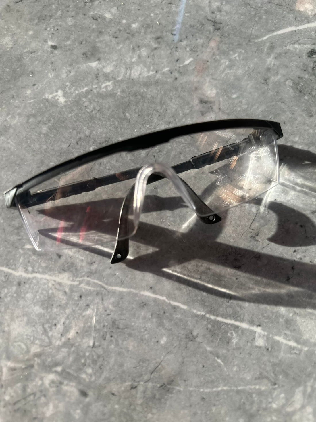 Disposable protective glass