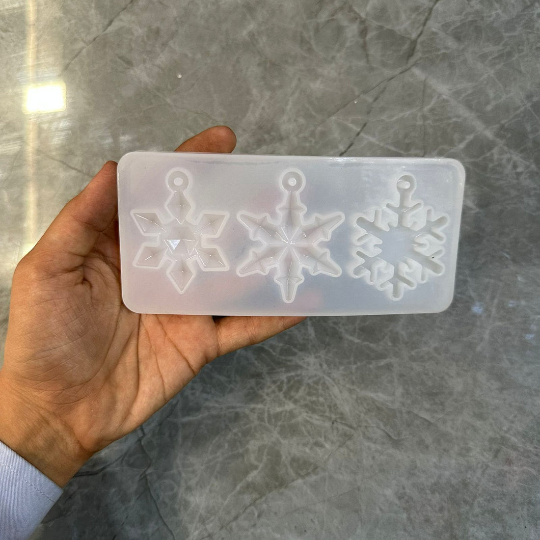 3 in 1 Snowflake mould