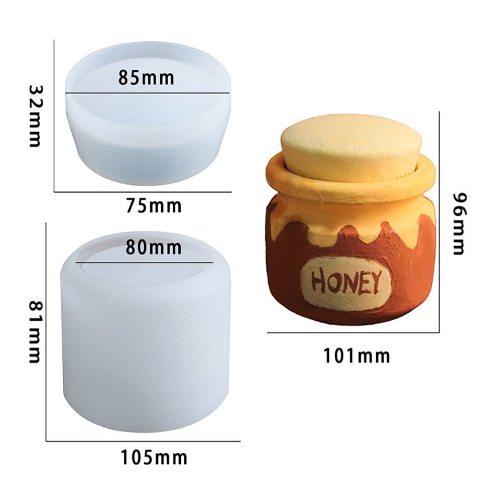Honey jar storage mould