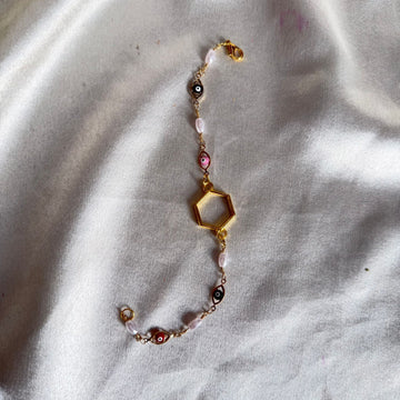 Rakhi bezel bracelet 001