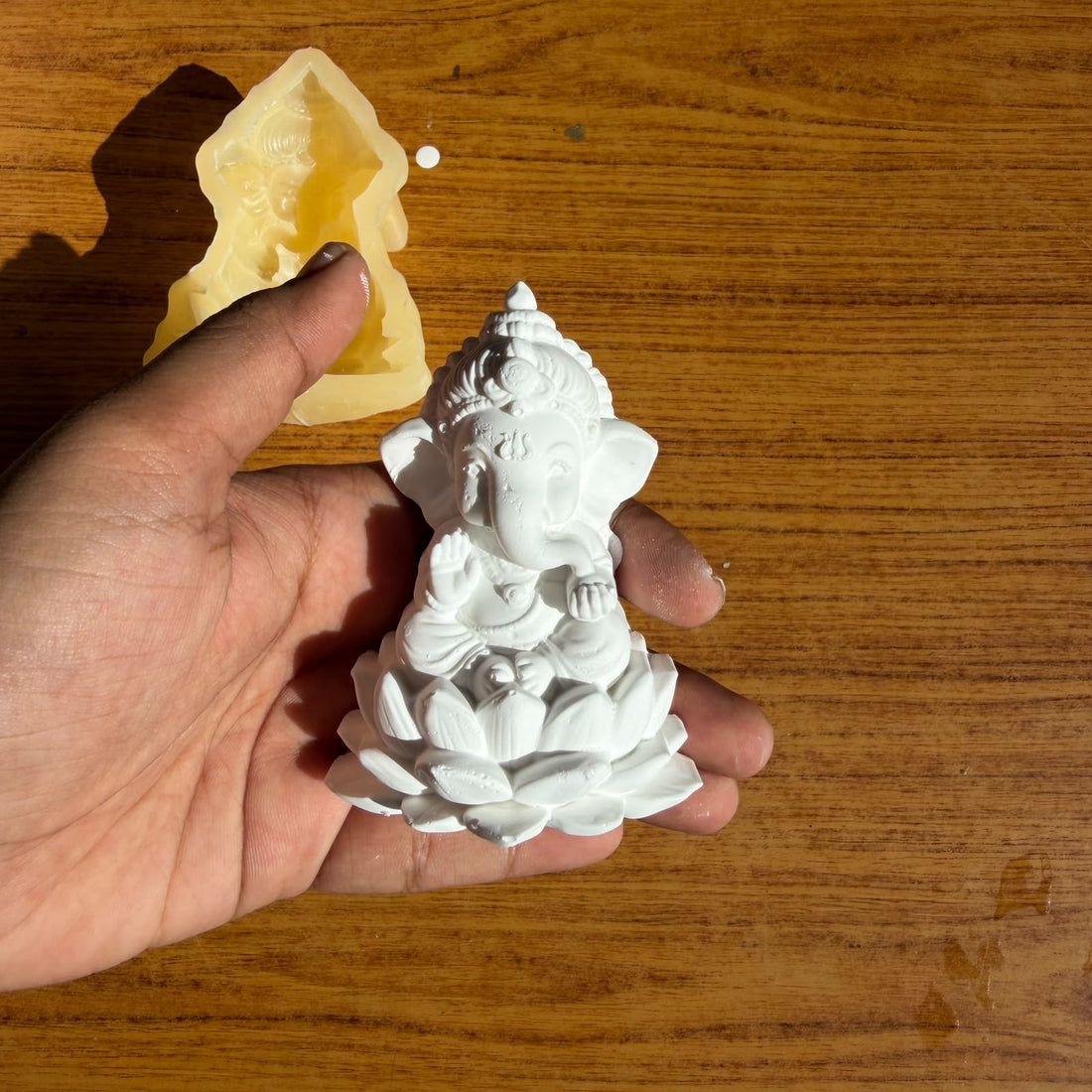 Lotus ganeshji mould