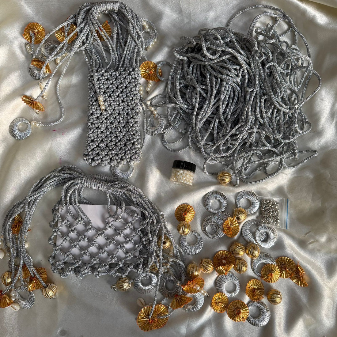 Zari dori bag/phone case diy kit