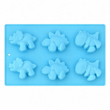 6 Cavity Dinosaur Silicon Mould