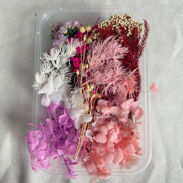 Dry flower box J