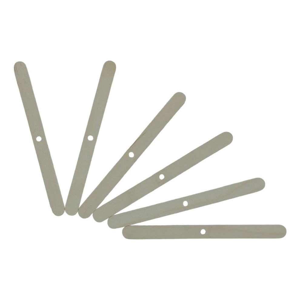 Small wooden 1 hole wick holder