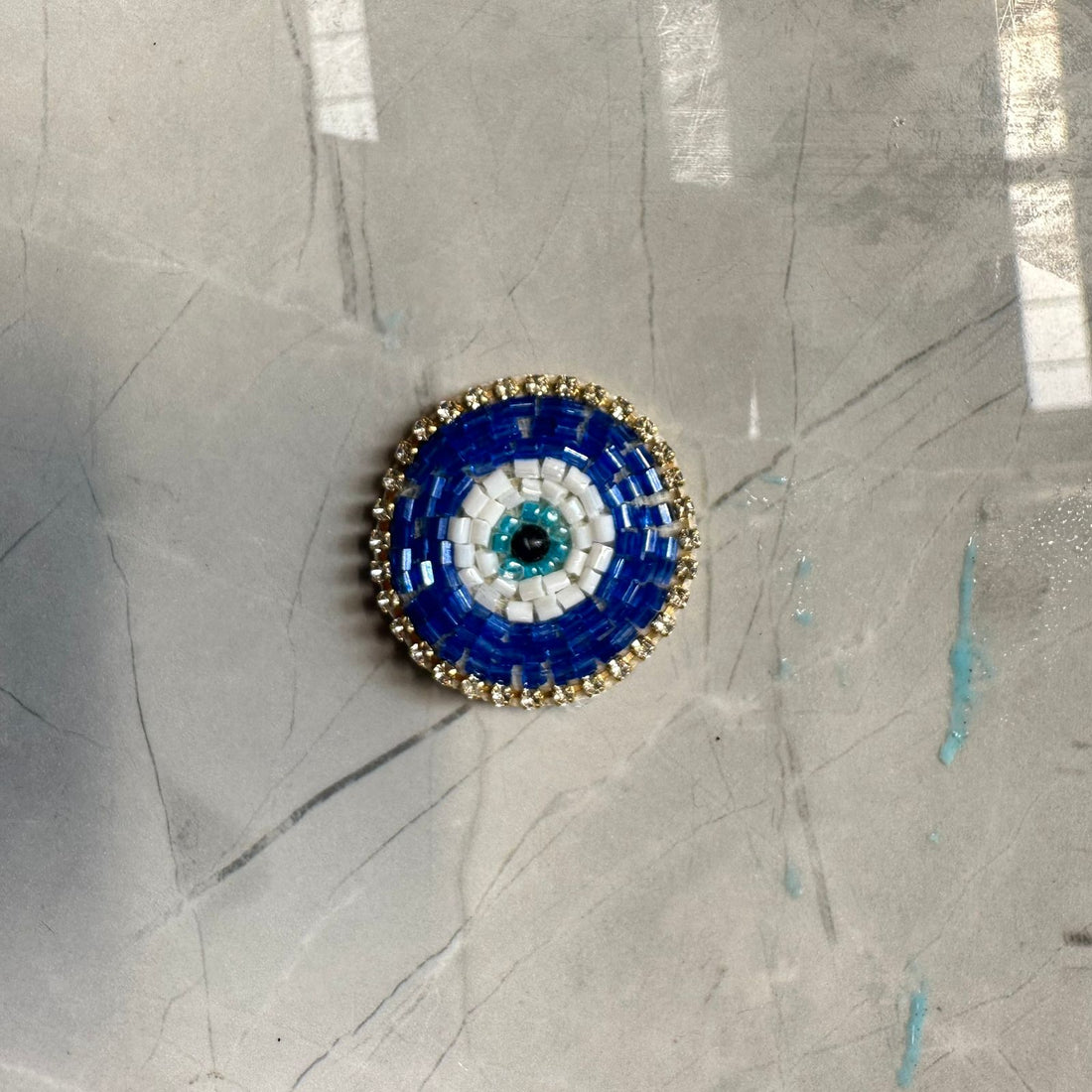 Evil eye broach small