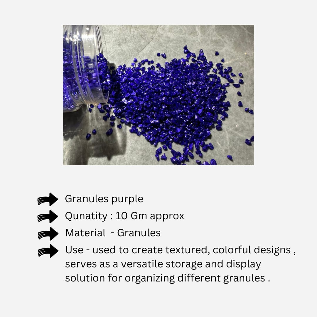 Granules purple