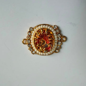 Rakhi diamond charm peacock