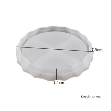 Diamond Cut Small Platter Mold