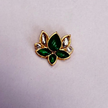 Lotus kundan charm B