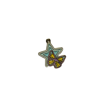 Star with butterfly charm C