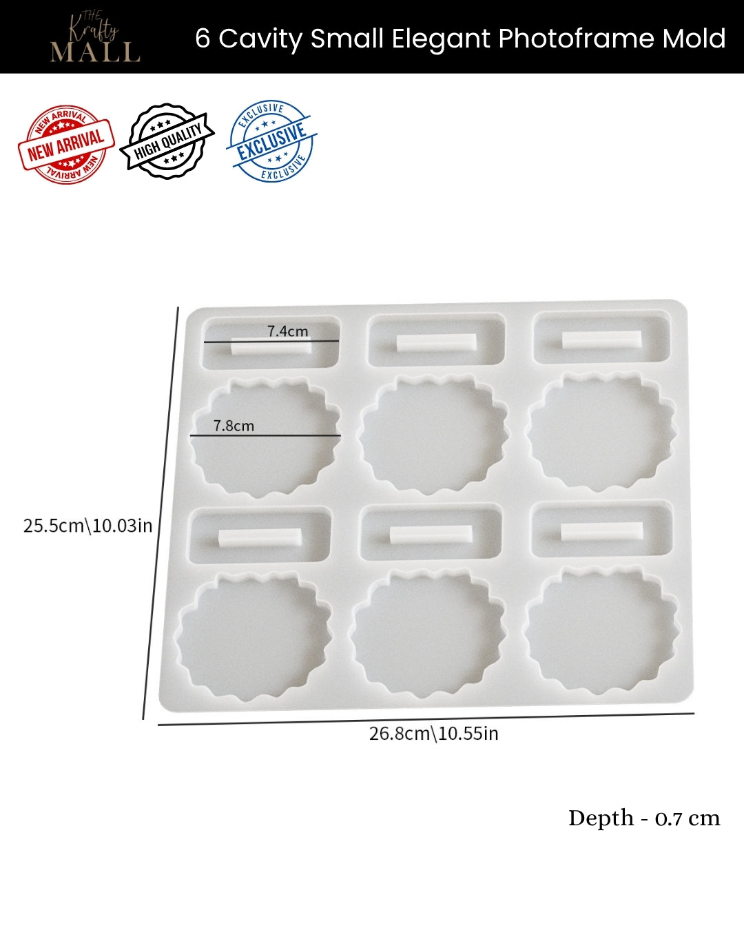 6 cavity small dashboard mould