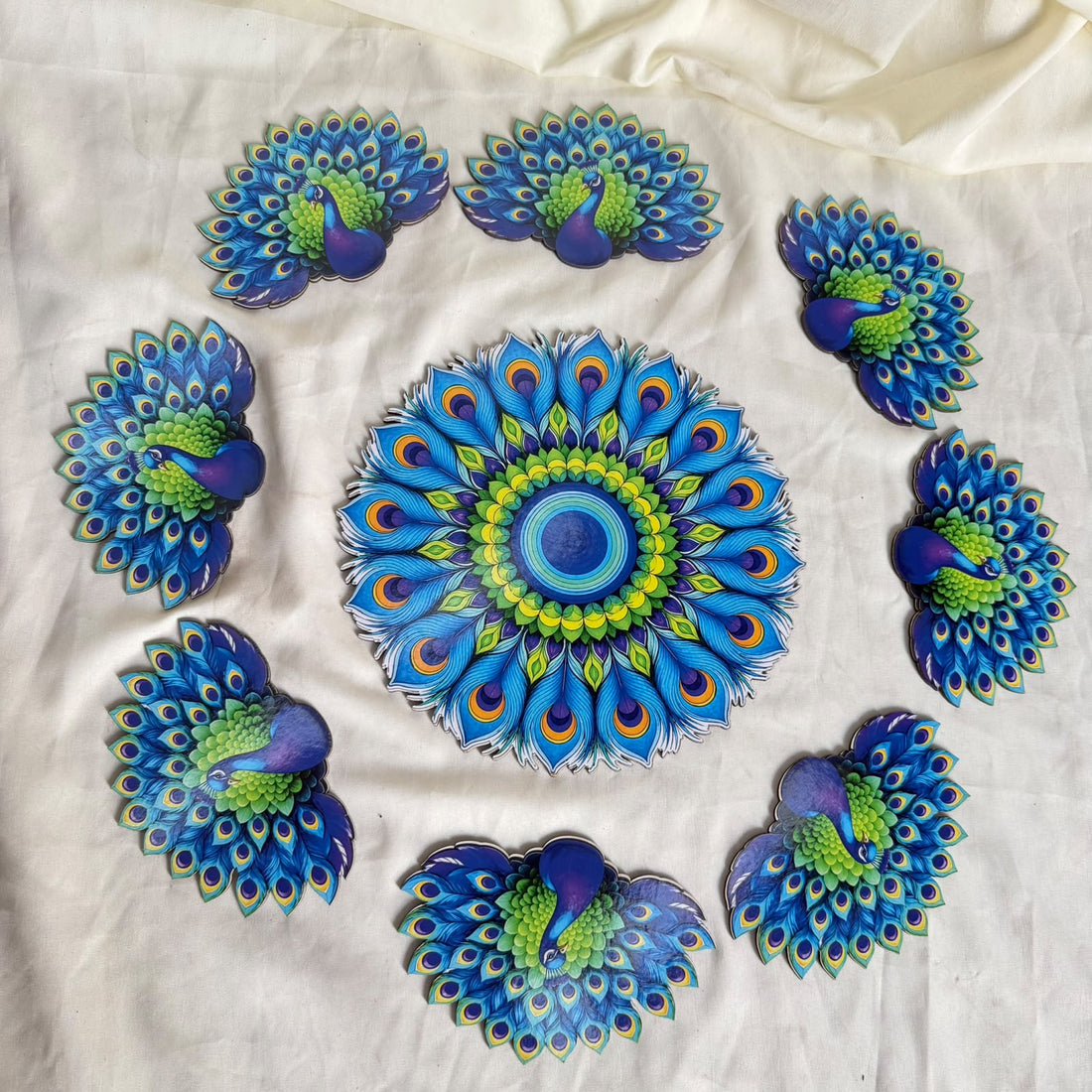 Mdf rangoli 008