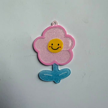 Acrylic charm flower 001
