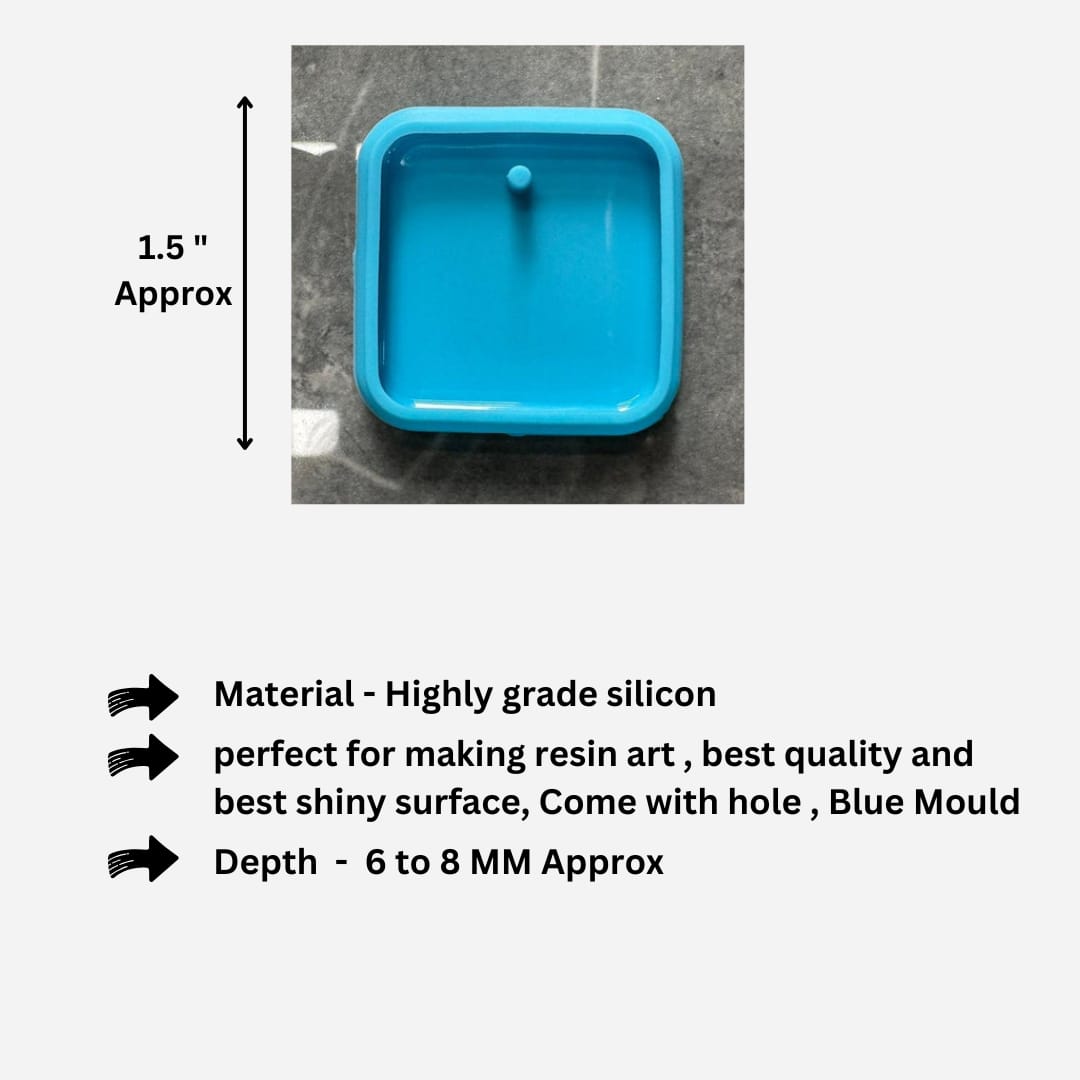 Square curve Keychain mould