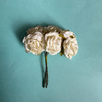 Artificial flower white