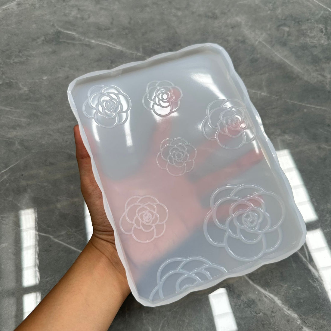 Rose tray mould