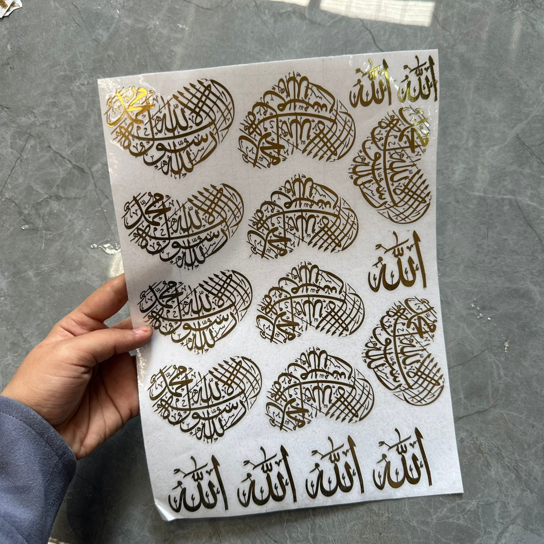 Arabic sticker sheet 006