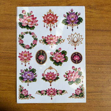 Lotus insert sheet A4 002