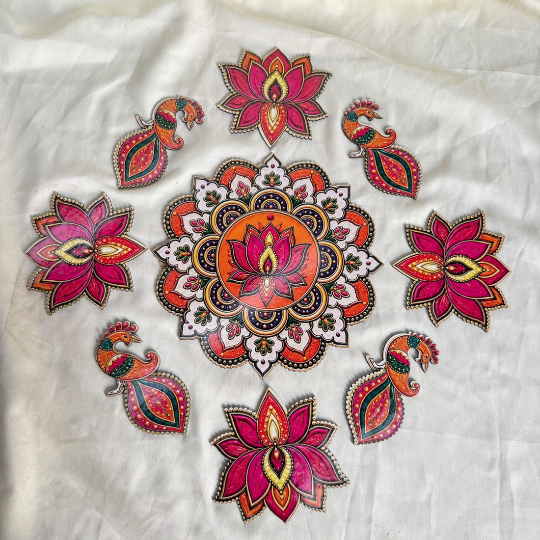 Mdf rangoli 005