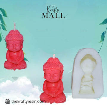 Sitting buddha mould