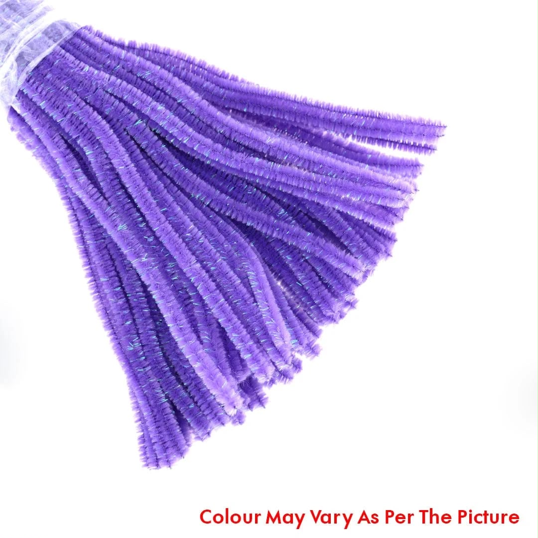 Shimmer pipe cleaner