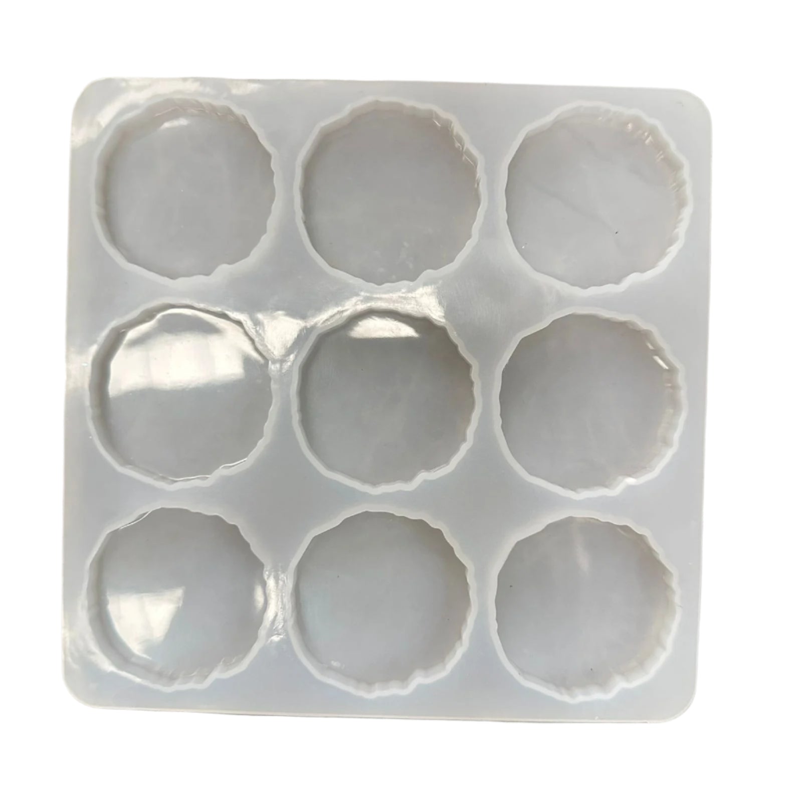 9 cavity 2" agate mould